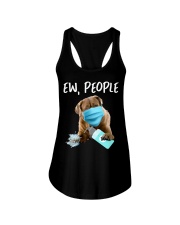 Ew People Dog Wearing A Face Mask Bullmastiff Ladies Flowy Tank tile