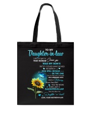 I Did Not Get To Choose You To Daughter-In-Law Tote Bag tile