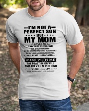 I'm Not A Perfect Son But My Mom Loves Me Classic T-Shirt apparel-classic-tshirt-lifestyle-front-52