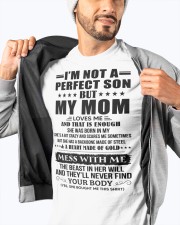 I'm Not A Perfect Son But My Mom Loves Me Classic T-Shirt apparel-classic-tshirt-lifestyle-front-93
