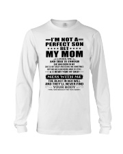 I'm Not A Perfect Son But My Mom Loves Me Long Sleeve Tee tile