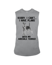 I have plans with my dog Airedale Terrier Sleeveless Tee tile