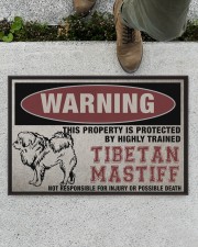 Tibetan this property is protected Doormat 22.5" x 15" aos-doormat-22-5x15-lifestyle-front-01