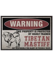 Tibetan this property is protected Doormat 22.5" x 15" front
