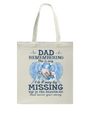 Remembering You Is Easy Mom To Daughter Tote Bag tile