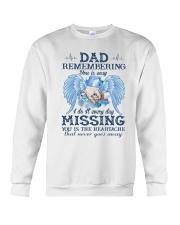 Remembering You Is Easy Mom To Daughter Crewneck Sweatshirt tile