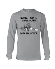 I have plans with Boxer Long Sleeve Tee tile