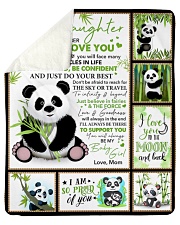Bear-Im So Proud Of You-Mom-To-Daughter Sherpa Fleece Blanket tile