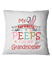 Customize Easter's day Grandmother To Grandma Square Pillowcase tile