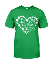 Dog Mom Lucky Classic T-Shirt front
