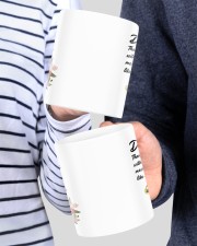 Personalized Thanks For Putting Up Daughter To Mom Mug ceramic-mug-lifestyle-43