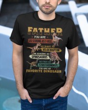 Father You Are My Favorite Dinosaur Classic T-Shirt apparel-classic-tshirt-lifestyle-front-45