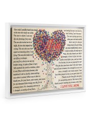 How Could I Possible Thank You Enough To Mom Floating Framed Canvas Prints White tile