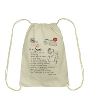 Even When I'm Not Close By Mom To Son Drawstring Bag tile