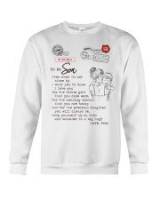 Even When I'm Not Close By Mom To Son Crewneck Sweatshirt tile