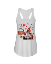 I love being a grandma MOM MOM Ladies Flowy Tank tile