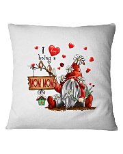 I love being a grandma MOM MOM Square Pillowcase tile