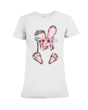 Customize GRANDMA Easter's day Mimi Premium Fit Ladies Tee tile
