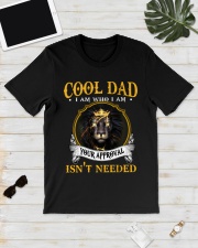 Cool Dad I Am Who I Am Your Approval Isn't Needed Classic T-Shirt lifestyle-mens-crewneck-front-17
