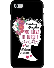 Behind Every Daughter Is a Mom To Daughter 3 Phone Case tile