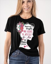 Behind Every Daughter Is a Mom To Daughter 3 Classic T-Shirt apparel-classic-tshirt-lifestyle-front-101
