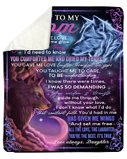 You Gave Me Love Mother's Day Daughter to Mom Sherpa Fleece Blanket tile