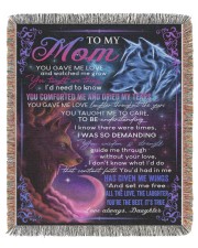 You Gave Me Love Mother's Day Daughter to Mom 50x60 - Woven Blanket tile