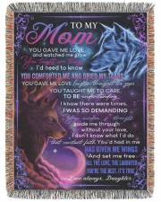 You Gave Me Love Mother's Day Daughter to Mom 60x80 - Woven Blanket tile