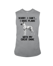 I have plans with my dog Great Dane Sleeveless Tee tile