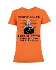 Personal Stalker Pitbull Premium Fit Ladies Tee tile