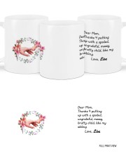 Dear Mom Thanks 4 Putting Up Daughter To Mom Mug ceramic-mug-lifestyle-46