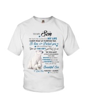 The Day You Came Into My Life Bear Dad To Son Youth T-Shirt tile