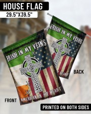 Irish In My Veins American In My Heart 29.5"x39.5" House Flag aos-house-flag-29-5-x-39-5-ghosted-lifestyle-02