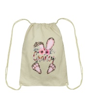 Customize GRANDMA Easter's day Grancy Drawstring Bag tile