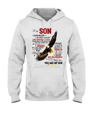 I Close My Eyes For But A Moment Eagle Dad To Son Hooded Sweatshirt tile