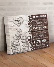 I Wish Turn Back The Clock Find U Soon Custom Name 14x11 Gallery Wrapped Canvas Prints aos-canvas-pgw-14x11-lifestyle-front-07
