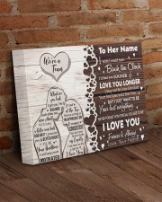 I Wish Turn Back The Clock Find U Soon Custom Name 14x11 Gallery Wrapped Canvas Prints aos-canvas-pgw-14x11-lifestyle-front-09