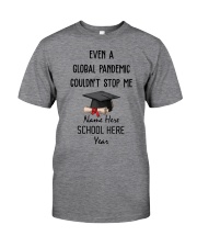 Pandemic couldn't stop me customize year 2020-2021 Classic T-Shirt tile