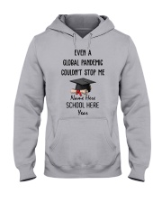 Pandemic couldn't stop me customize year 2020-2021 Hooded Sweatshirt tile
