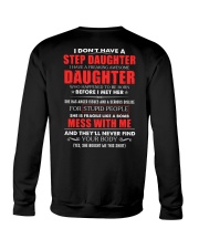 Awesome Step Daughter - 1 day left Crewneck Sweatshirt tile