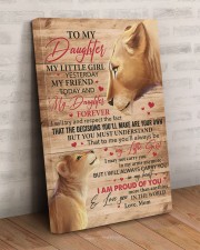 My Little Girl Yesterday Lion Mom To Daughter 20x30 Gallery Wrapped Canvas Prints aos-canvas-pgw-20x30-lifestyle-front-07