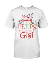Customize Easter's day Gigi To Grandma Classic T-Shirt front