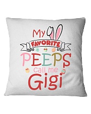 Customize Easter's day Gigi To Grandma Square Pillowcase tile