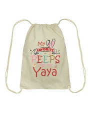Customize Easter's day Yaya To Grandma Drawstring Bag tile