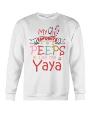 Customize Easter's day Yaya To Grandma Crewneck Sweatshirt tile