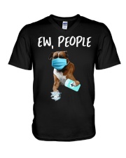 Ew People Boxer V-Neck T-Shirt tile