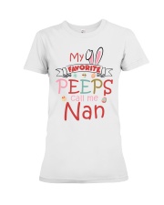 Customize Easter's day Nan To Grandma Premium Fit Ladies Tee tile