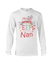 Customize Easter's day Nan To Grandma Long Sleeve Tee tile