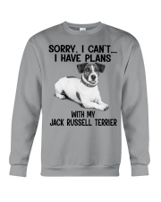 I have plans with my dog Jack Russell Terrier Crewneck Sweatshirt tile