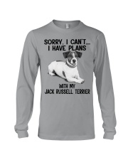 I have plans with my dog Jack Russell Terrier Long Sleeve Tee tile